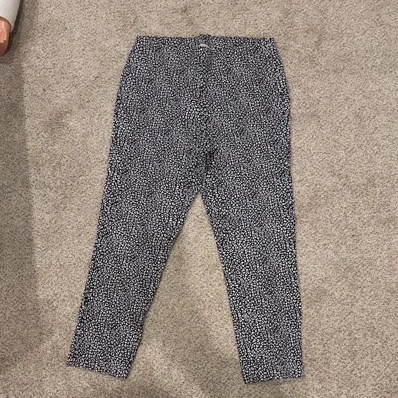 Michael Kors Black and White Patterned Trousers - Picture 2 of 2